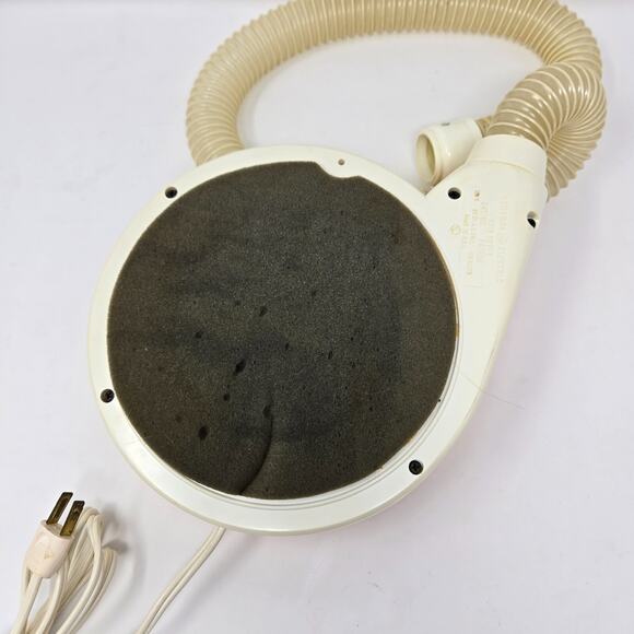 General Electric GE Portable Hair Dryer F42HD11 Carry & Storage Case 1960s Works - Picture 16 of 16